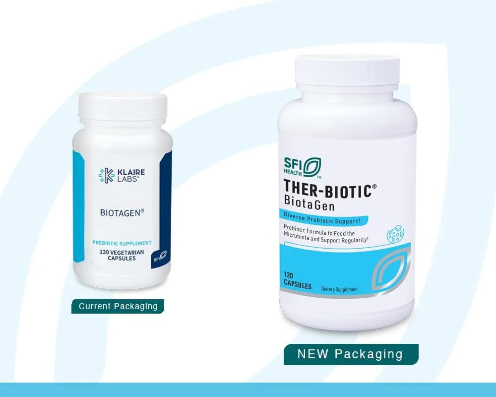 Klaire Labs - BiotaGen Prebiotic, 120 Capsules