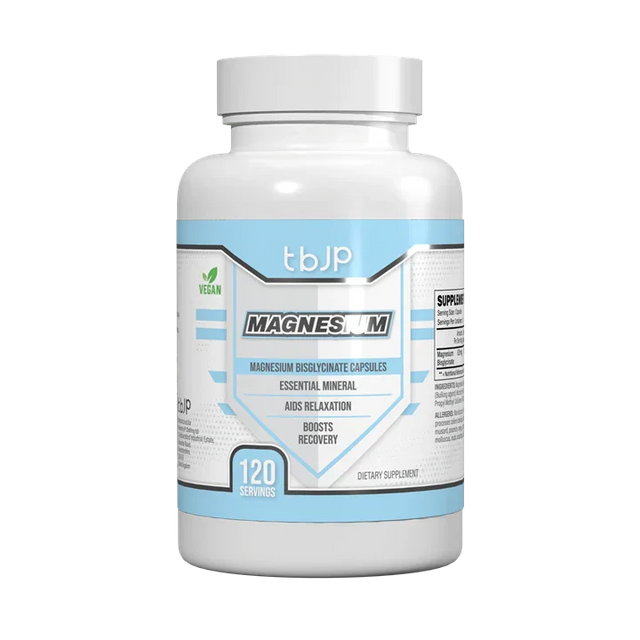 Trained By JP Magnesium 120 Caps