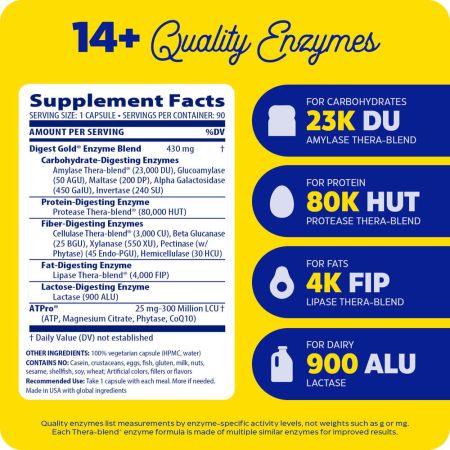 Enzymedica Digest Gold Capsules (UK Label)