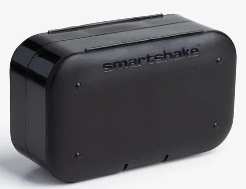 SmartShake Pill Box Organizer, 2-pack - Black