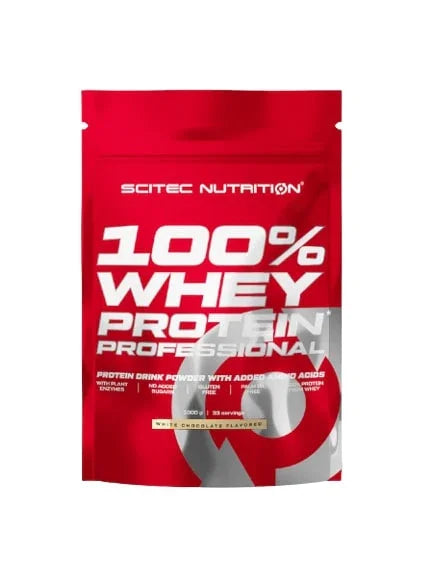 SciTec 100% Whey Protein Professional, White Chocolate (EAN 5999100029378) - 1000 grams