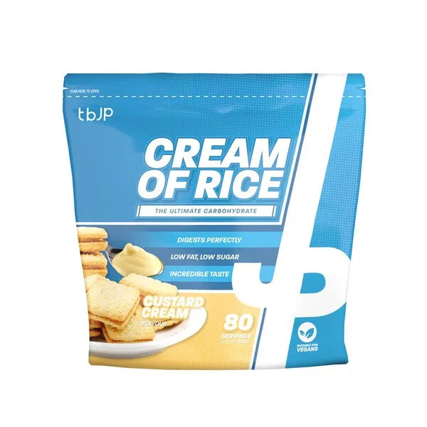 Trained by JP Cream of Rice, Custard Cream - 2000 grams