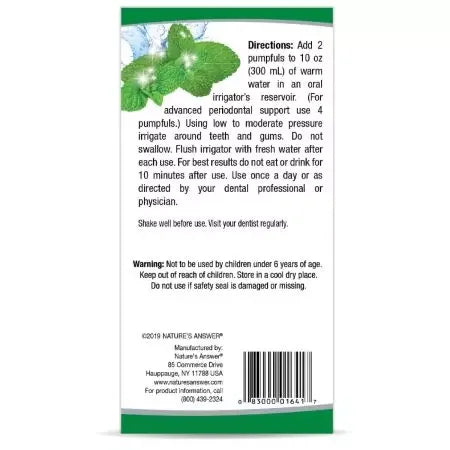 Nature's Answer PerioBrite Cleanse Oral Cleansing Concentrate 4 Oz (120ml)