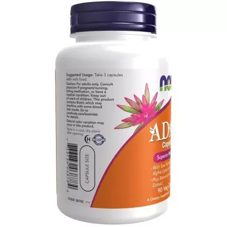 Now Foods ADAM Men's Multivitamin 90 Veg Capsules