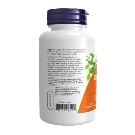 Now Foods Cholesterol Pro 120 Tablets