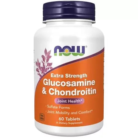 Now Foods Glucosamine & Chondroitin Extra Strength 60 Tablets