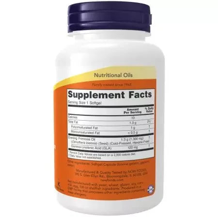 Now Foods Super Primrose 1,300 mg Softgels