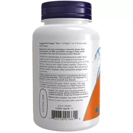 Now Foods Ultra Omega 3 Fish Oil Softgels