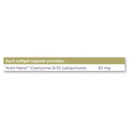 Solgar NutriNano CoQ10 3.1x Softgels Pack of 50