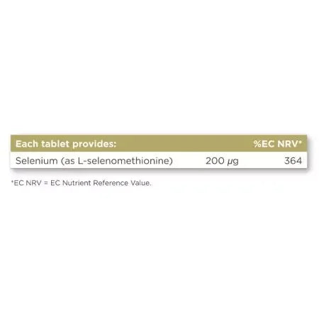 Solgar Selenium (YeastFree) 200 ug Tablets Pack of 50