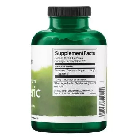 Swanson Full Spectrum Turmeric 720 mg Capsules
