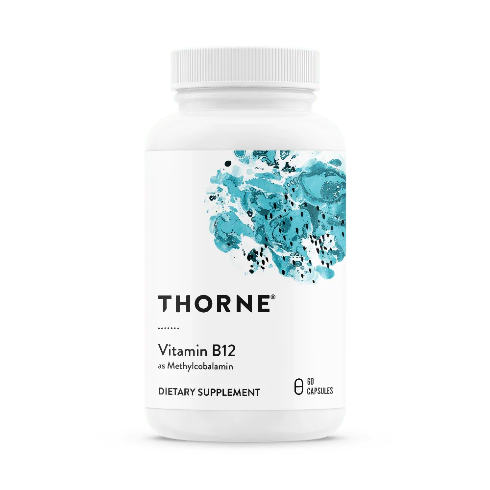 Vitamin B12 (Methylcobalamin) 1mg, 60 Capsules - Thorne - welzo