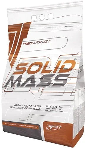 Trec Nutrition Solid Mass, Creamy Strawberry - 3000 grams