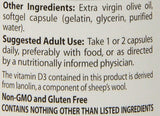 Doctor's Best Vitamin D3 125mcg (5000 IU), 720 Softgels
