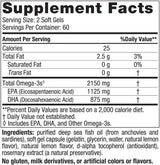 Nordic Naturals Ultimate Omega 2X (Lemon) - 120 Soft Gels