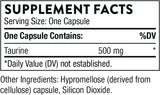 Thorne Research - Taurine, 90 Veggie Caps
