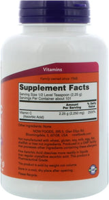 Now Foods Vitamin C Crystals, 227g