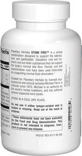 Planetary Herbs - Stone Free - 820 mg - 90 Tablets