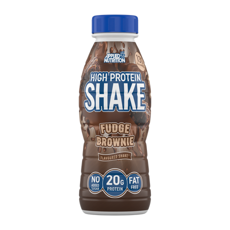 Applied Nutrition High Protein Shake 8x330ml Fudge Brownie