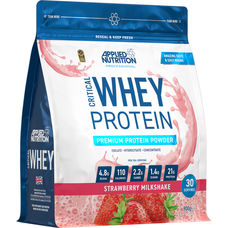 Applied Nutrition Critical Whey 900g Strawberry