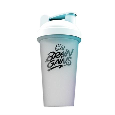 Brain Gains Shaker White