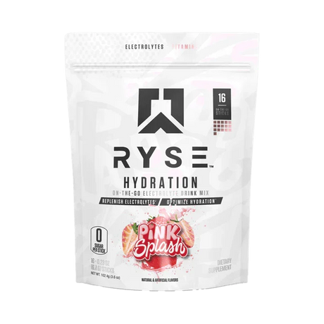 RYSE Hydration Sticks  16 x 6.4g Blue Raspberry