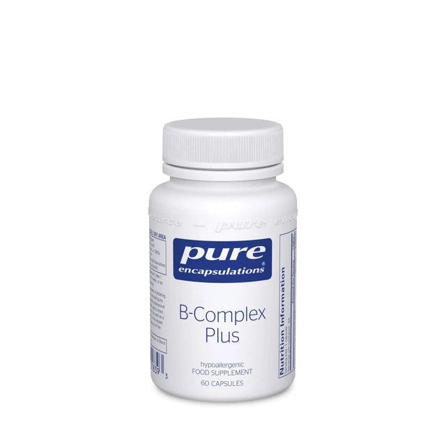 B-Complex Plus 60 veg caps - Pure Encapsulations - welzo