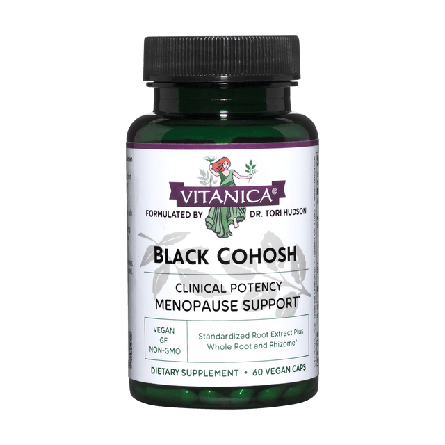 Black Cohosh, 60 Veg Capsules - Vitanica - welzo