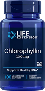 Chlorophyllin, 100 mg / 100 vcaps, Life Extension - welzo