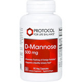 D-Mannose 500mg 90 vegcaps - Protocol For Life Balance - welzo