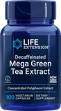 Decaffeinated Mega Green Tea Extract - 100 caps - Life Extension - welzo