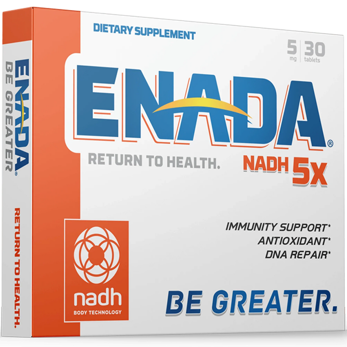 ENADAÂ® NADH 5mg, 30 Tabs - Prof Birkmayer Health Pro - welzo