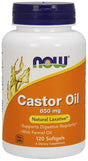 NOW Foods Castor Oil, 650mg - 120 softgels