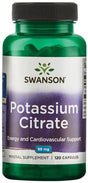 Swanson Potassium Citrate, 99mg - 120 caps