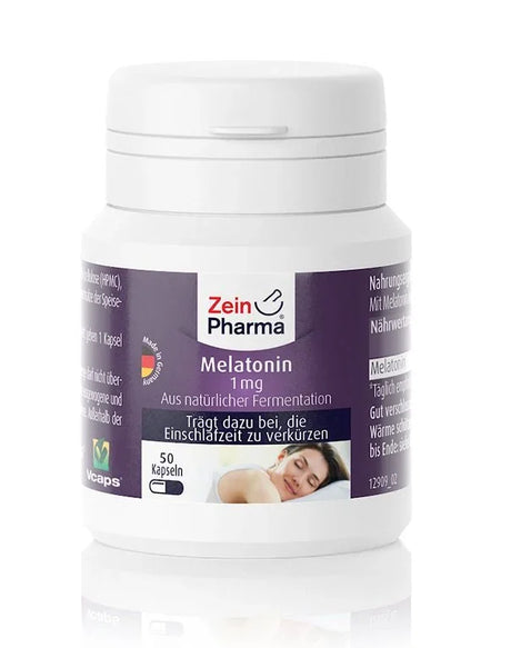 Zein Pharma Melatonin, 1mg - 50 caps