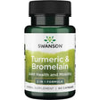 Swanson Turmeric & Bromelain - 60 caps