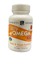 Nordic Naturals Daily Omega Kids, Natural Fruit Flavor - 30 softgels