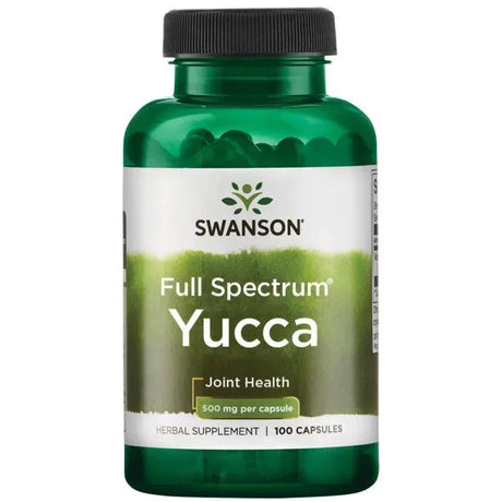 Swanson Full Spectrum Yucca, 500mg - 100 caps