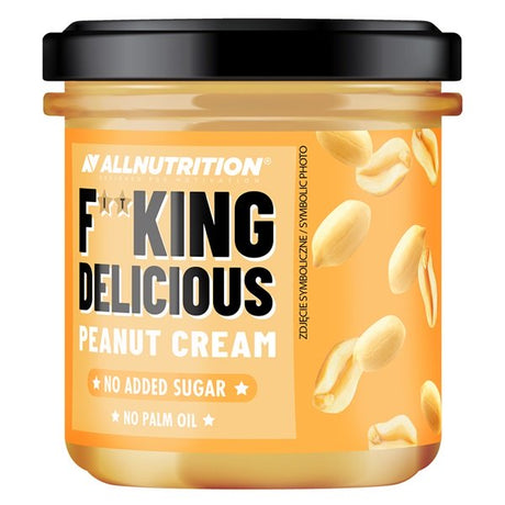 Allnutrition Fitking Delicious Peanut Cream, Natural - 350 grams