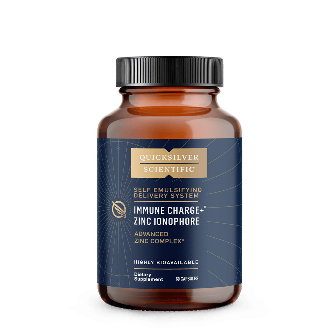 Quicksilver Scientific Immune Charge+ Zinc Ionophore - 60 Softgels