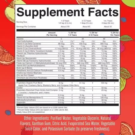 MaryRuth Liquid Morning Multivitamin Essentials+