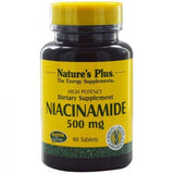 Niacinamide 500 mg 90 Tablets - Nature's Plus - welzo