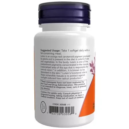 Now Foods Lutein Softgels