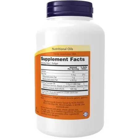 Now Foods Super Primrose 1,300 mg Softgels