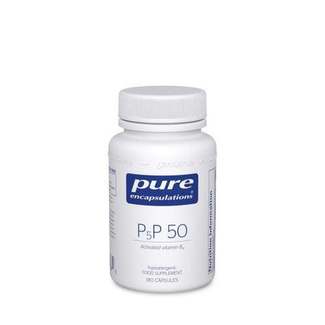 P5P-50 (activated B-6) 180 veg caps - Pure Encapsulations - welzo