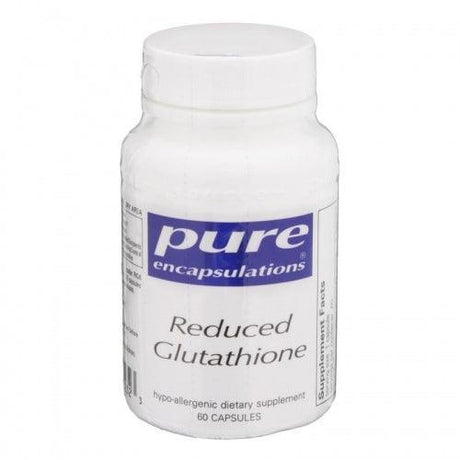 Reduced Glutathione 100 mg 60 veg caps - Pure Encapsulations - welzo