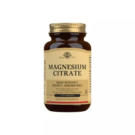 Solgar Magnesium Citrate Tablets Pack