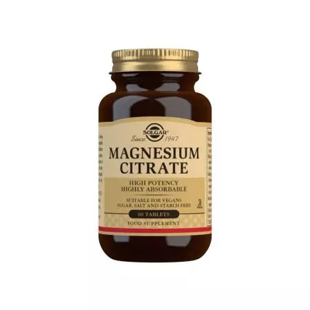 Solgar Magnesium Citrate Tablets Pack