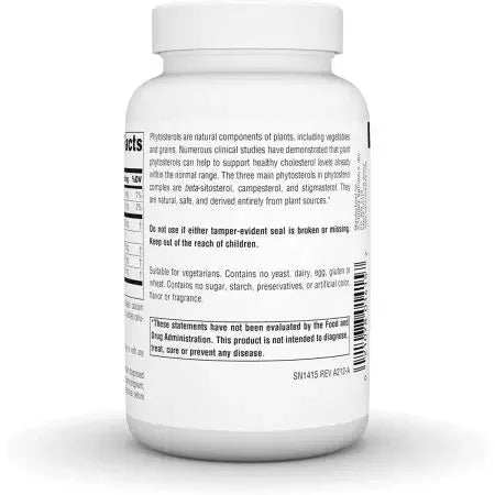 Source Naturals BetaSitosterol Mega Strength 375mg Tablets