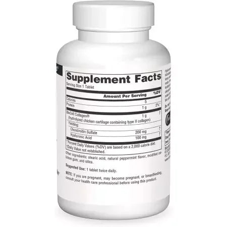 Source Naturals Hyaluronic Acid 100mg 30 Tablets